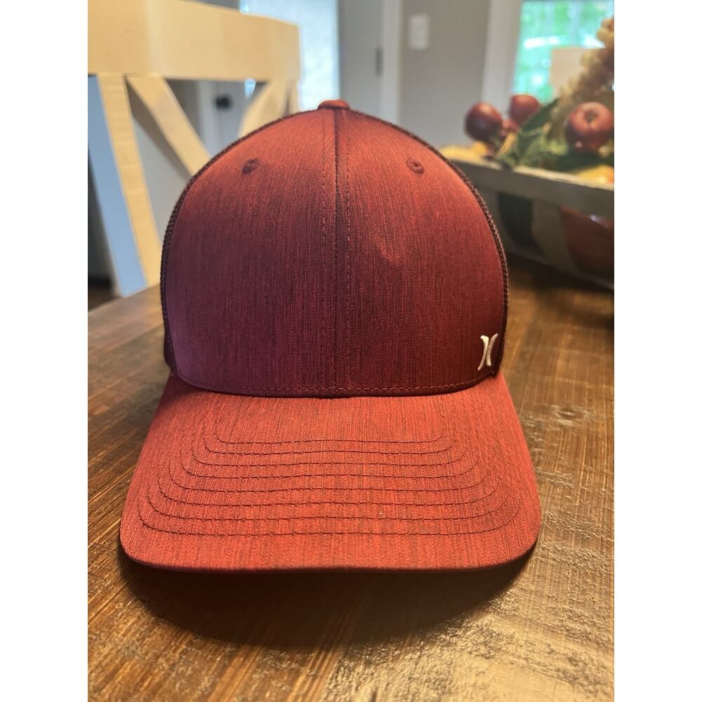 Hurley Hay Flex Fit Large/XL Maroon